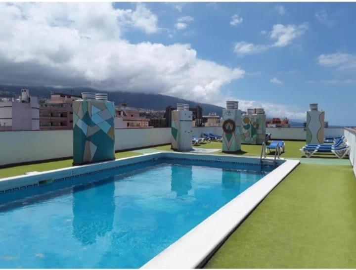 Plaza Charco - Top Centro - Piscina Rooftop Lägenhet Puerto de la Cruz  Exteriör bild